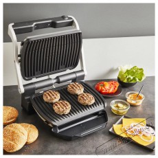 Tefal GC717D10 Optigrill+ Inox Konyhai term&eacute;kek - S&uuml;tő-főzőlap, tűzhely (szabadon&aacute;ll&oacute;) - Mini s&uuml;tő / mini grill / mini konyha - 504943