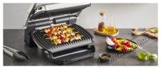 Tefal GC717D10 Optigrill+ Inox Konyhai term&eacute;kek - S&uuml;tő-főzőlap, tűzhely (szabadon&aacute;ll&oacute;) - Mini s&uuml;tő / mini grill / mini konyha - 504943