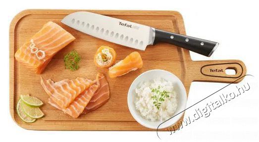 Tefal ICE FORCE rozsdamentes ac&eacute;l santoku k&eacute;s 18 cm Konyhai term&eacute;kek - Konyhai eszk&ouml;z - K&eacute;s / oll&oacute; - 504952