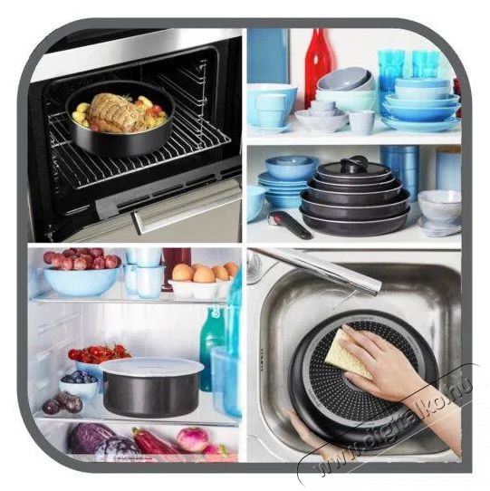 Tefal L1549023 Ingenio Easy Cook N Clean Ed&eacute;nyk&eacute;szlet, 13 db Konyhai term&eacute;kek - Ed&eacute;ny - Ed&eacute;ny k&eacute;szlet - 504956