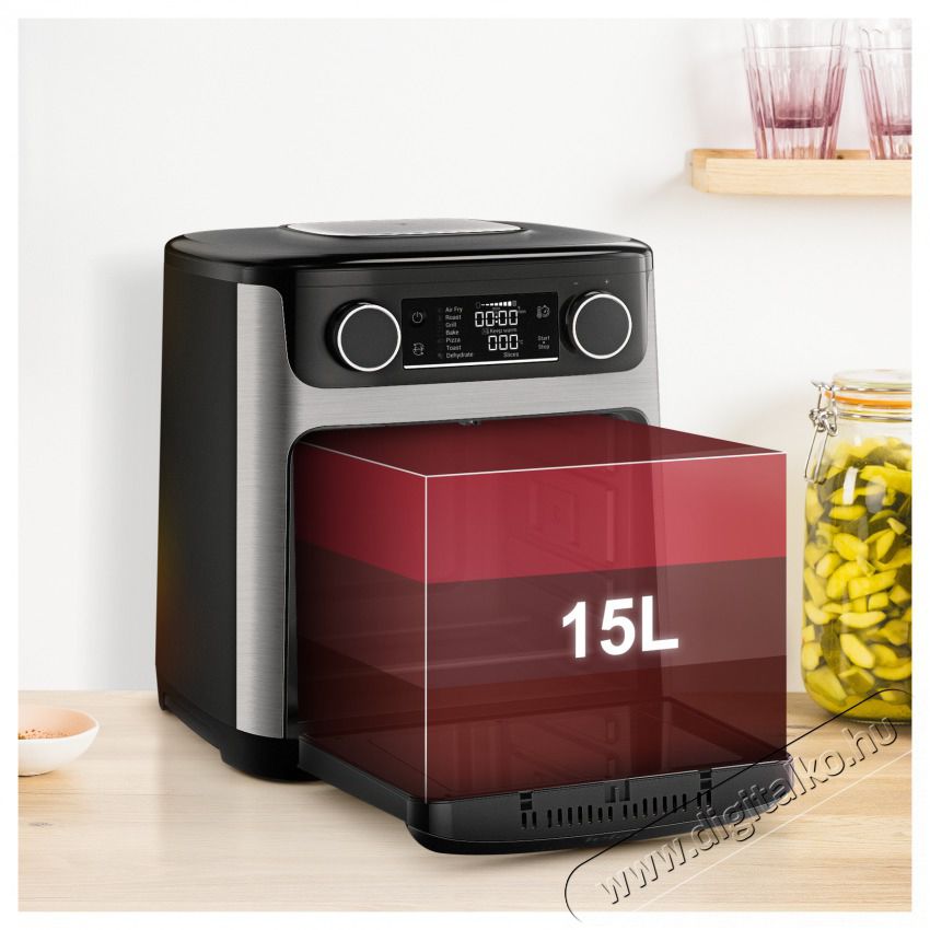Tefal Easy Fry FW556DE0 forr&oacute;levegő s&uuml;tő Konyhai term&eacute;kek - Konyhai kisg&eacute;p (s&uuml;t&eacute;s / főz&eacute;s / hűt&eacute;s / &eacute;telk&eacute;sz&iacute;t&eacute;s) - L&eacute;gkever&eacute;ses főzőg&eacute;p / elektromos kukta / multifunkci&oacute;s s&uuml;tő - 505198