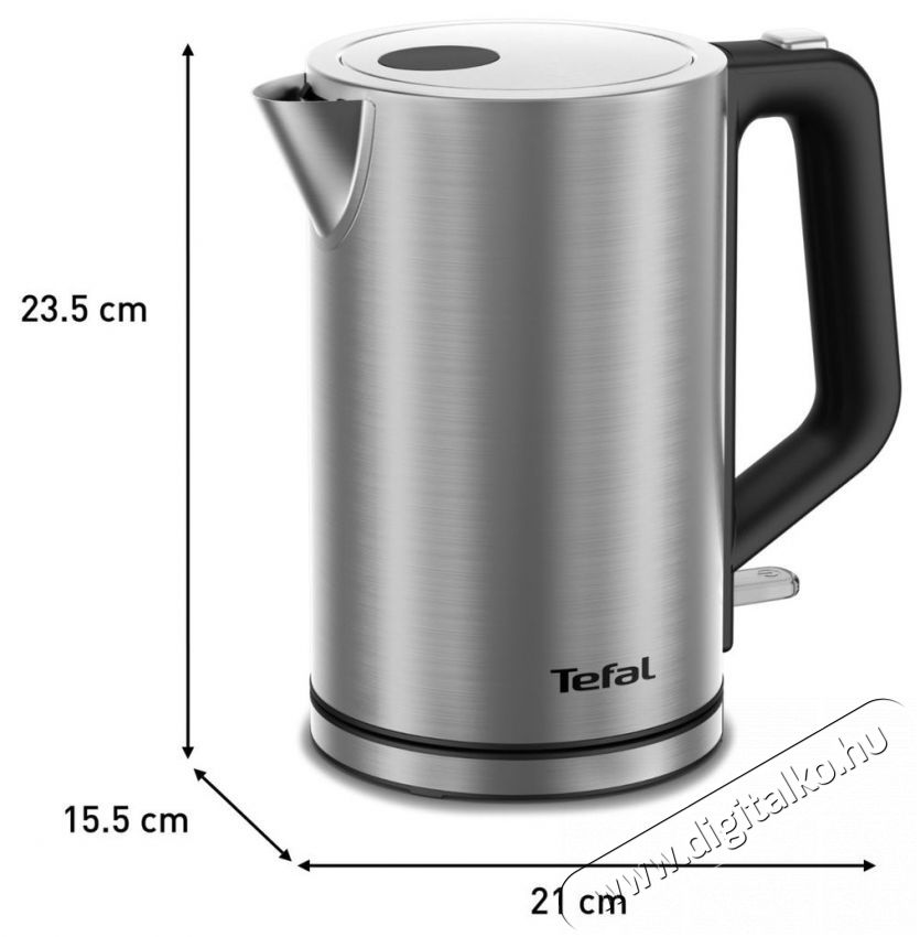 Tefal KI513D10 Bronx rozsdamentes ac&eacute;l &Uacute;jdons&aacute;gok - &Uacute;j term&eacute;kek - 513258