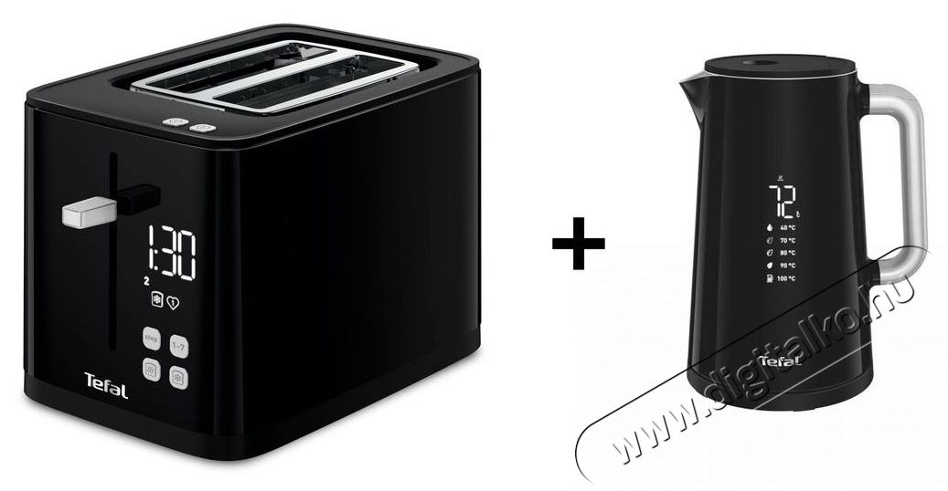 Tefal KO851830 Digital Display Black + Tefal TT640810 Digital Display Black Csomagok - Csomag aj&aacute;nlatok - 513251