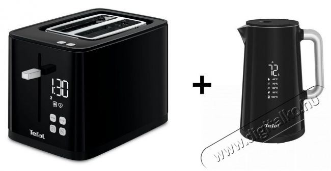 Tefal KO851830 Digital Display Black + Tefal TT640810 Digital Display Black Csomagok - Csomag aj&aacute;nlatok - 513251