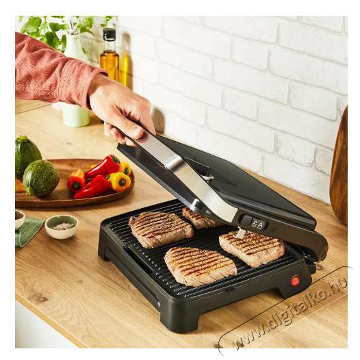 Tefal GC2728E0 Inicio Adjust Black Konyhai term&eacute;kek - S&uuml;tő-főzőlap, tűzhely (szabadon&aacute;ll&oacute;) - Mini s&uuml;tő / mini grill / mini konyha - 519226