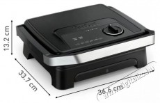 Tefal GC2728E0 Inicio Adjust Black Konyhai term&eacute;kek - S&uuml;tő-főzőlap, tűzhely (szabadon&aacute;ll&oacute;) - Mini s&uuml;tő / mini grill / mini konyha - 519226