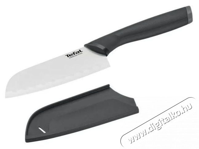 Tefal Comfort K2213644 rozsdamentes ac&eacute;l santoku k&eacute;s 12,5 cm Konyhai term&eacute;kek - Konyhai eszk&ouml;z - K&eacute;s / oll&oacute; - 520935