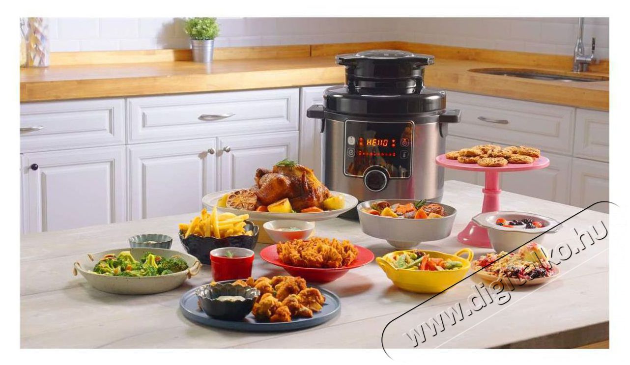 Tefal CY778830 Turbo Cuisine & Fry gray Konyhai term&eacute;kek - Ed&eacute;ny - Egy&eacute;b ed&eacute;ny - 520940