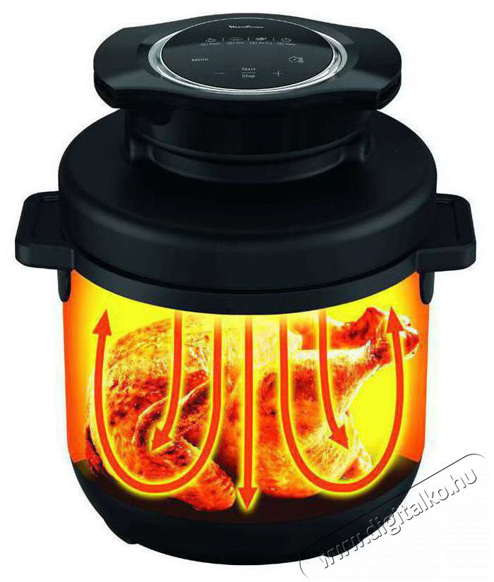 Tefal CY778830 Turbo Cuisine & Fry gray Konyhai term&eacute;kek - Ed&eacute;ny - Egy&eacute;b ed&eacute;ny - 520940