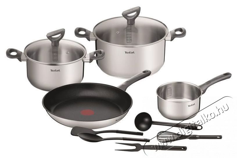 Tefal Daily Cook Rozsdamentes ac&eacute;l ed&eacute;nyk&eacute;szlet 11 db G713SB45 Konyhai term&eacute;kek - Ed&eacute;ny - Ed&eacute;ny k&eacute;szlet - 520921