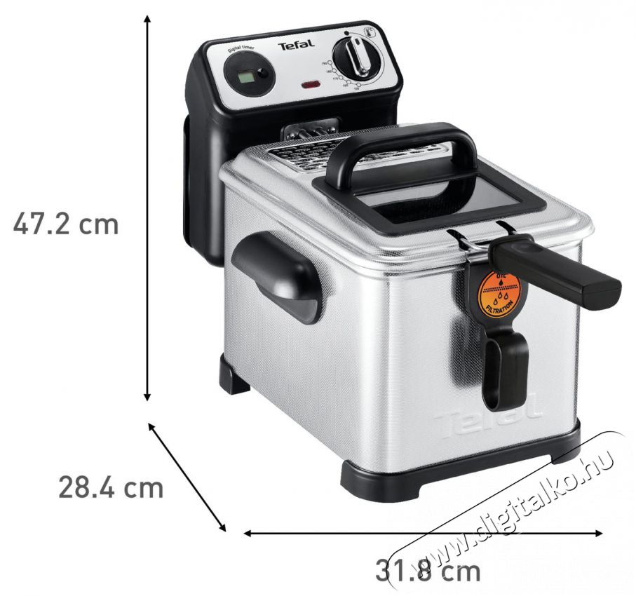 Tefal FR511170 Filtra Pro Konyhai term&eacute;kek - Konyhai kisg&eacute;p (s&uuml;t&eacute;s / főz&eacute;s / hűt&eacute;s / &eacute;telk&eacute;sz&iacute;t&eacute;s) - Olajs&uuml;tő - 520870