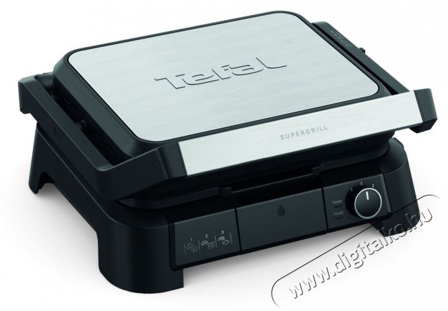 Tefal GC510DE0 SuperGrill 3in1 Konyhai term&eacute;kek - Konyhai kisg&eacute;p (s&uuml;t&eacute;s / főz&eacute;s / hűt&eacute;s / &eacute;telk&eacute;sz&iacute;t&eacute;s) - Kontakt grill s&uuml;tő / s&uuml;tőlap - 520873
