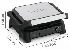 Tefal GC510DE0 SuperGrill 3in1 Konyhai term&eacute;kek - Konyhai kisg&eacute;p (s&uuml;t&eacute;s / főz&eacute;s / hűt&eacute;s / &eacute;telk&eacute;sz&iacute;t&eacute;s) - Kontakt grill s&uuml;tő / s&uuml;tőlap - 520873