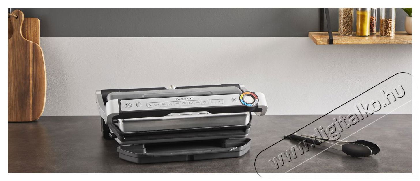 Tefal GC727D10 Optigrill+ XL Konyhai term&eacute;kek - Konyhai kisg&eacute;p (s&uuml;t&eacute;s / főz&eacute;s / hűt&eacute;s / &eacute;telk&eacute;sz&iacute;t&eacute;s) - Kontakt grill s&uuml;tő / s&uuml;tőlap - 520872