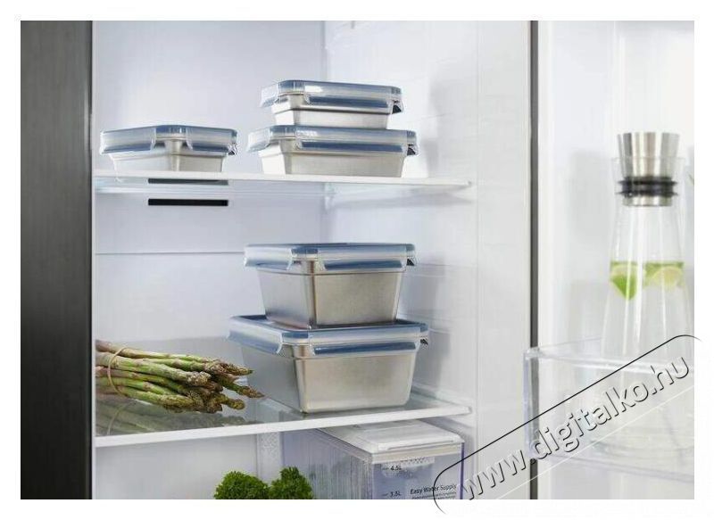 Tefal Master Seal 2 l-es t&aacute;rol&oacute;ed&eacute;ny, rozsdamentes ac&eacute;l, t&eacute;glalap alak&uacute; N1150610 Konyhai term&eacute;kek - Ed&eacute;ny - Egy&eacute;b ed&eacute;ny - 520915