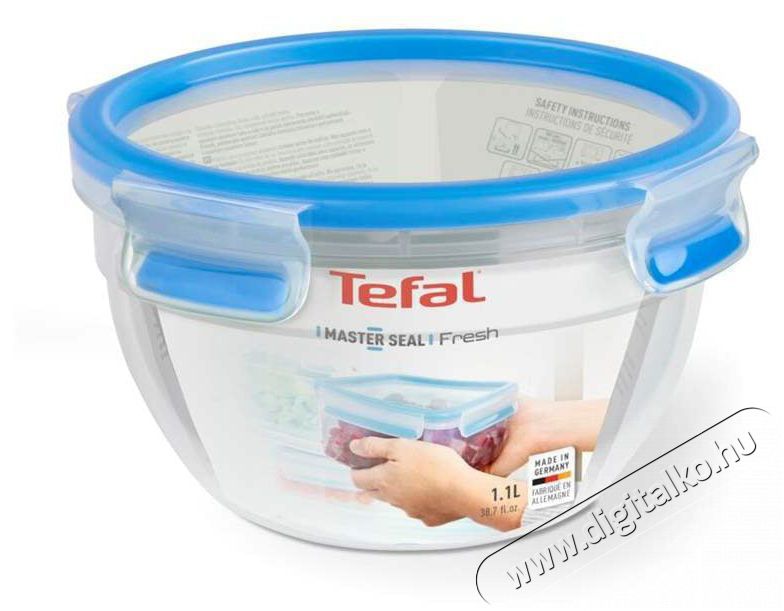 Tefal t&aacute;rol&oacute;ed&eacute;ny 1,1l MASTER SEAL FRESH kerek K3023112 Konyhai term&eacute;kek - Ed&eacute;ny - &Eacute;telt&aacute;rol&oacute; - 520929