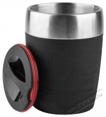 Tefal Utaz&oacute; b&ouml;gre 0,2 l TRAVEL CUP rozsdamentes/fekete K3081314 Konyhai term&eacute;kek - Ed&eacute;ny - Termosz - 526374