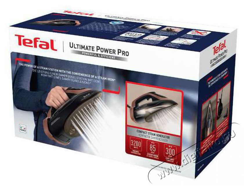 Tefal FV9E50E0 Ultimate Power Pro Vasal&oacute; H&aacute;ztart&aacute;s / Otthon / K&uuml;lt&eacute;r - Vasal&oacute; - Vasal&oacute; - 526353