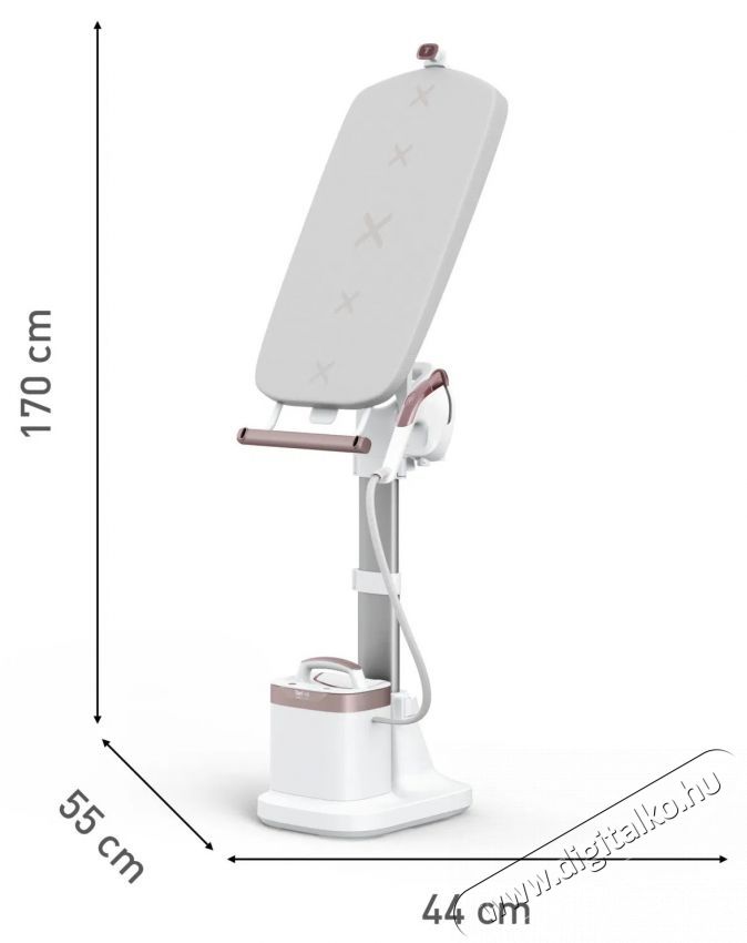 Tefal QT1811E0 Ixeo Vision H&aacute;ztart&aacute;s / Otthon / K&uuml;lt&eacute;r - Vasal&oacute; - Gőz&aacute;llom&aacute;s - 530154