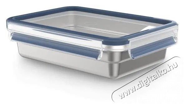 Tefal Master Seal 1,2 l-es t&aacute;rol&oacute;ed&eacute;ny, rozsdamentes ac&eacute;l, t&eacute;glalap alak&uacute; N1150510 Konyhai term&eacute;kek - Ed&eacute;ny - &Eacute;telt&aacute;rol&oacute; - 520900