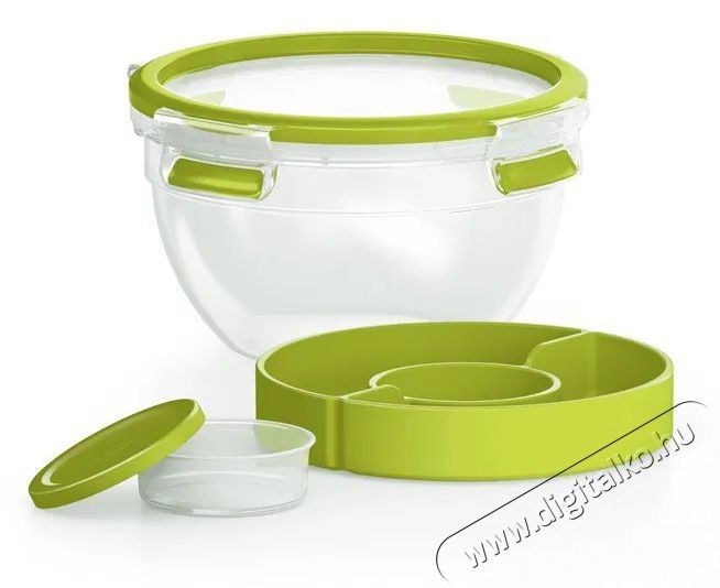 Tefal MasterSeal TO GO kerek sal&aacute;t&aacute;s t&aacute;l 1,0L Konyhai term&eacute;kek - Ed&eacute;ny - &Eacute;telt&aacute;rol&oacute; - 520907
