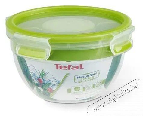 Tefal MasterSeal TO GO kerek sal&aacute;t&aacute;s t&aacute;l 1,0L Konyhai term&eacute;kek - Ed&eacute;ny - &Eacute;telt&aacute;rol&oacute; - 520907