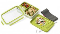 Tefal MasterSeal TO GO sz&ouml;gletes eb&eacute;dtart&oacute; doboz 1.2 l, t&aacute;lc&aacute;val &eacute;s 3 belső t&aacute;rol&oacute;val K3100212 Konyhai term&eacute;kek - Ed&eacute;ny - &Eacute;telt&aacute;rol&oacute; - 520897