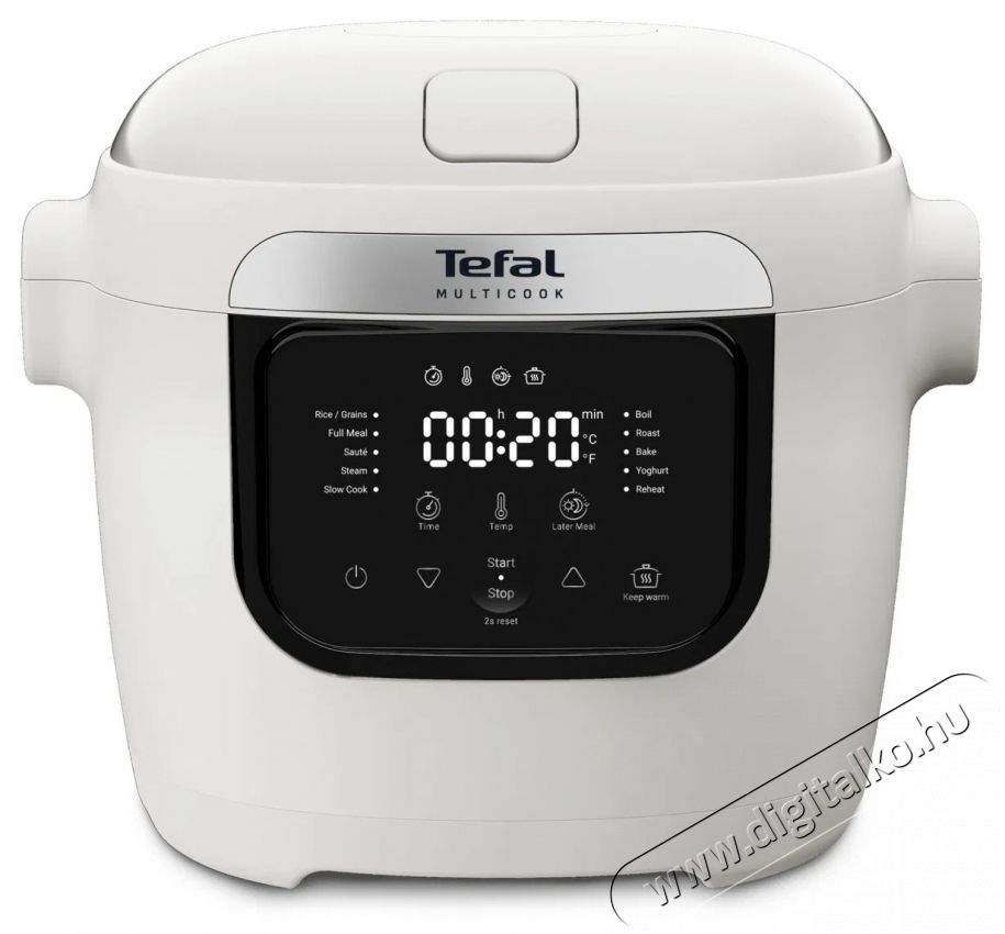 Tefal MY700BF0 Multicook Basic Konyhai term&eacute;kek - Konyhai kisg&eacute;p (s&uuml;t&eacute;s / főz&eacute;s / hűt&eacute;s / &eacute;telk&eacute;sz&iacute;t&eacute;s) - L&eacute;gkever&eacute;ses főzőg&eacute;p / elektromos kukta / multifunkci&oacute;s s&uuml;tő - 530693
