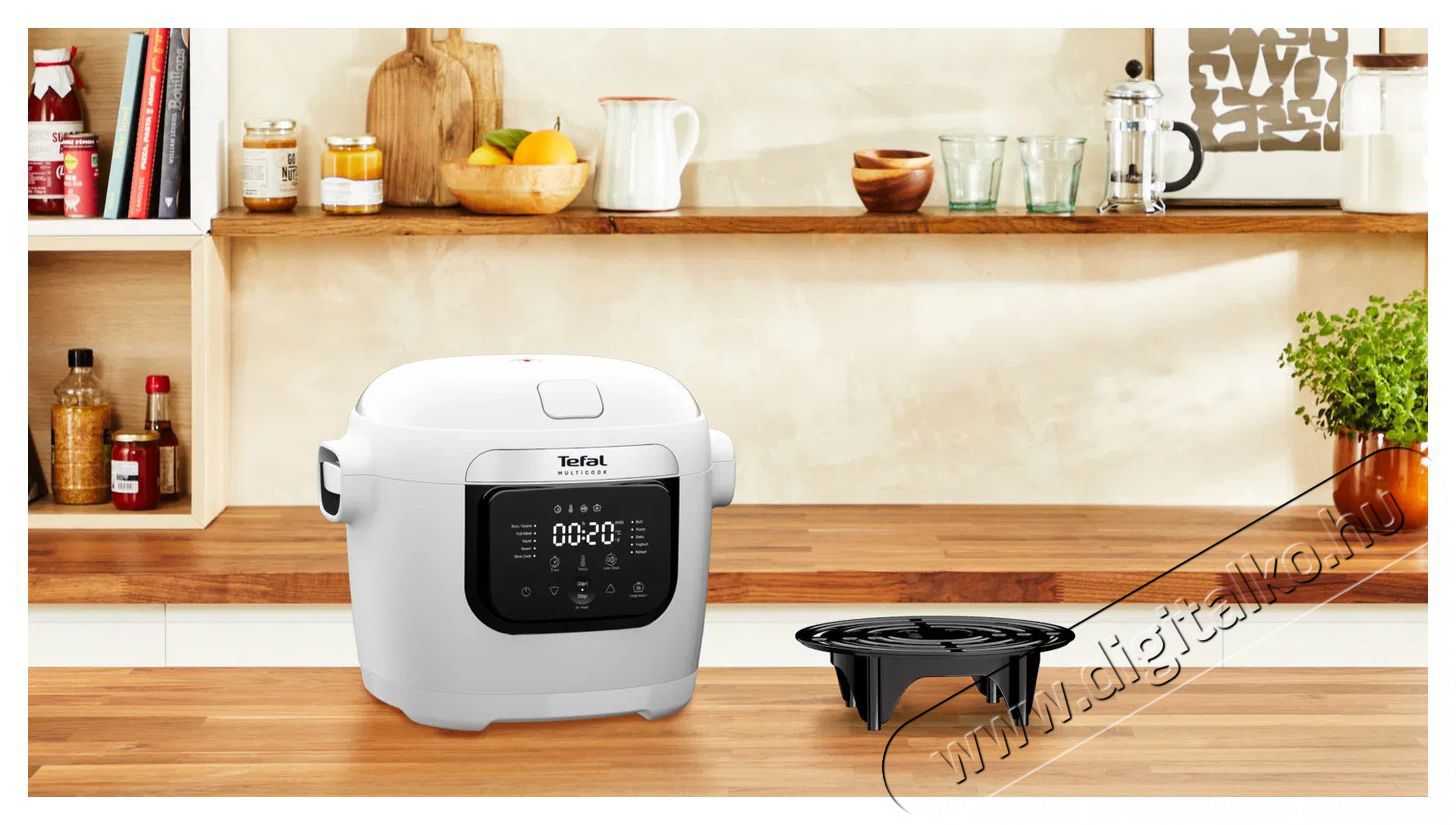 Tefal MY700BF0 Multicook Basic Konyhai term&eacute;kek - Konyhai kisg&eacute;p (s&uuml;t&eacute;s / főz&eacute;s / hűt&eacute;s / &eacute;telk&eacute;sz&iacute;t&eacute;s) - L&eacute;gkever&eacute;ses főzőg&eacute;p / elektromos kukta / multifunkci&oacute;s s&uuml;tő - 530693