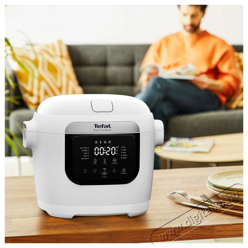Tefal MY700BF0 Multicook Basic Konyhai term&eacute;kek - Konyhai kisg&eacute;p (s&uuml;t&eacute;s / főz&eacute;s / hűt&eacute;s / &eacute;telk&eacute;sz&iacute;t&eacute;s) - L&eacute;gkever&eacute;ses főzőg&eacute;p / elektromos kukta / multifunkci&oacute;s s&uuml;tő - 530693
