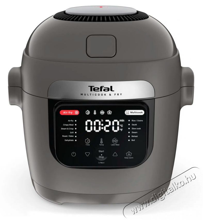 Tefal MY731BF0 Multicook & Fry Konyhai term&eacute;kek - Konyhai kisg&eacute;p (s&uuml;t&eacute;s / főz&eacute;s / hűt&eacute;s / &eacute;telk&eacute;sz&iacute;t&eacute;s) - L&eacute;gkever&eacute;ses főzőg&eacute;p / elektromos kukta / multifunkci&oacute;s s&uuml;tő - 530694