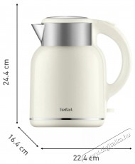 Tefal KO190AE0 Thermo Protect XL White Konyhai term&eacute;kek - V&iacute;zforral&oacute; / teafőző - 513254