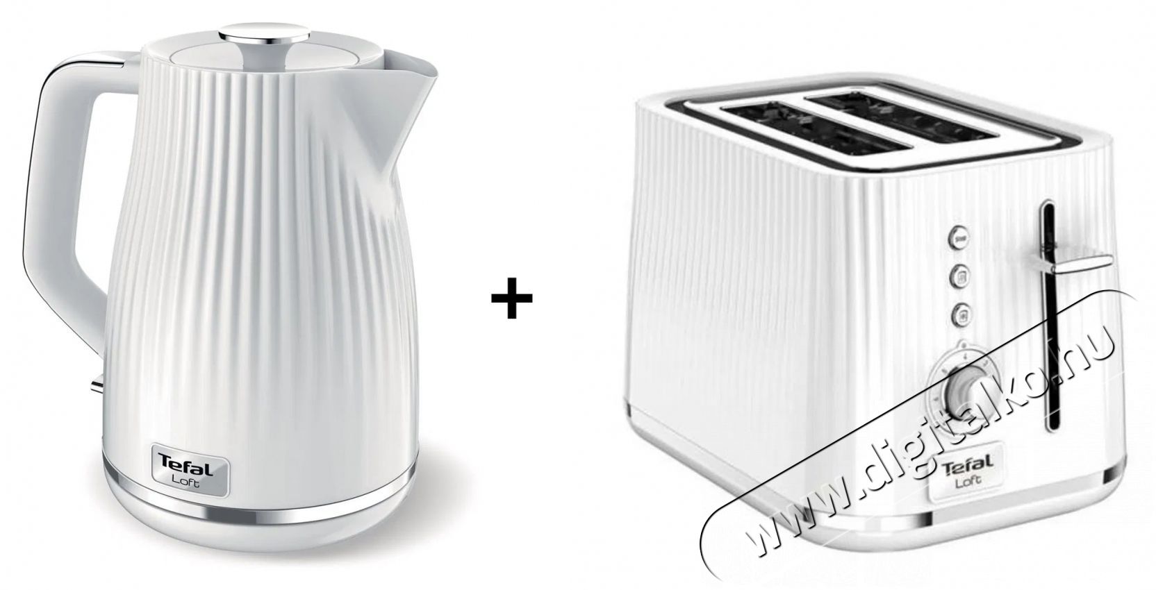 Tefal TT761138 Loft 2S + Tefal KO250130 Loft feh&eacute;r Csomagok - Csomag aj&aacute;nlatok - 513253