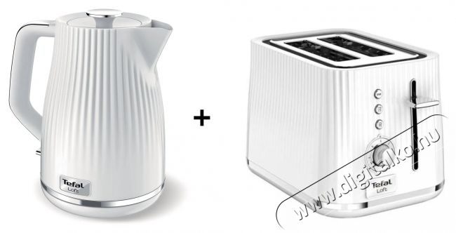 Tefal TT761138 Loft 2S + Tefal KO250130 Loft feh&eacute;r Csomagok - Csomag aj&aacute;nlatok - 513253