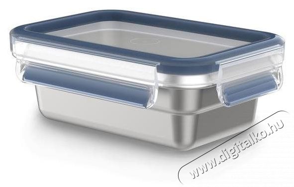 Tefal Master Seal 0.5 l-es t&aacute;rol&oacute;ed&eacute;ny, rozsdamentes ac&eacute;l, t&eacute;glalap alak&uacute; N1150310 Konyhai term&eacute;kek - Ed&eacute;ny - &Eacute;telt&aacute;rol&oacute; - 520892