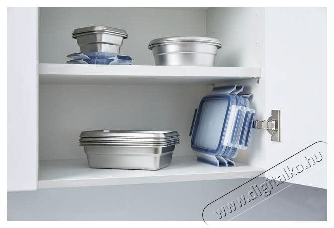 Tefal Master Seal 0.5 l-es t&aacute;rol&oacute;ed&eacute;ny, rozsdamentes ac&eacute;l, t&eacute;glalap alak&uacute; N1150310 Konyhai term&eacute;kek - Ed&eacute;ny - &Eacute;telt&aacute;rol&oacute; - 520892