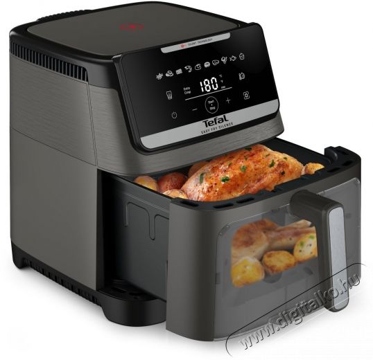 Tefal EY846HE0 Easy Fry Silence sz&uuml;rke Konyhai term&eacute;kek - Konyhai kisg&eacute;p (s&uuml;t&eacute;s / főz&eacute;s / hűt&eacute;s / &eacute;telk&eacute;sz&iacute;t&eacute;s) - L&eacute;gkever&eacute;ses főzőg&eacute;p / elektromos kukta / multifunkci&oacute;s s&uuml;tő - 531428