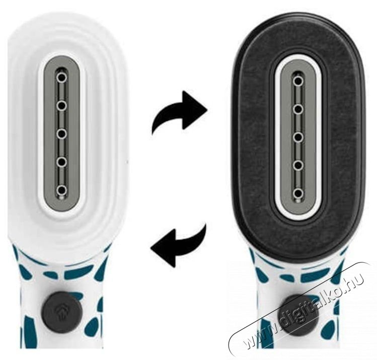 Tefal DT2040E1Pure Pop f&uuml;ggőleges gőz&ouml;lős vasal&oacute;, 1300 W, v&aacute;ltoz&oacute; gőz 20 g/percig, 2 v&iacute;ztart&aacute;ly 70ml &eacute;s 120ml, 15 m&aacute;sodperc alatt haszn&aacute;latra k&eacute;sz, k&eacute;k/feh&eacute;r H&aacute;ztart&aacute;s / Otthon / K&uuml;lt&eacute;r - Vasal&oacute; - Vasal&oacute; - 533796