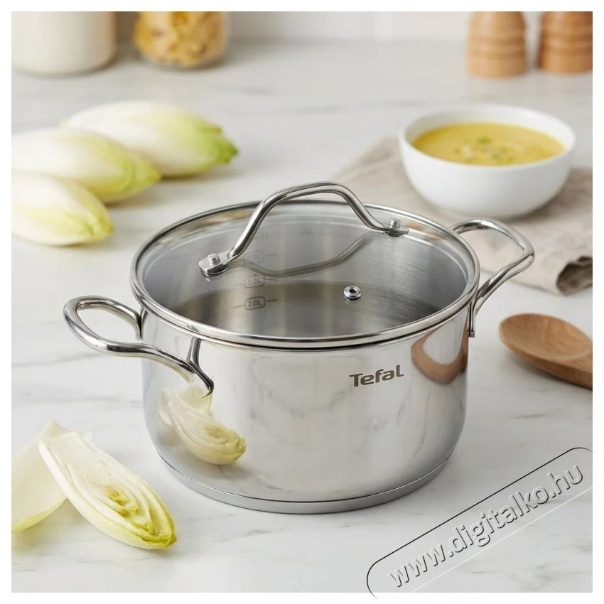 Tefal B8644474 Intuition l&aacute;bas fedővel 16cm Konyhai term&eacute;kek - Ed&eacute;ny - Faz&eacute;k / l&aacute;bas - 383031