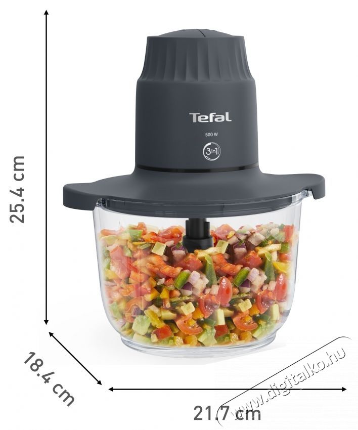 Tefal Chopper MB603138 mini elektromos apr&iacute;t&oacute;g&eacute;p Konyhai term&eacute;kek - Konyhai kisg&eacute;p (elők&eacute;sz&iacute;t&eacute;s / feldolgoz&aacute;s) - Apr&iacute;t&oacute; / dar&aacute;l&oacute; - 537677