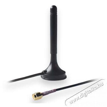 Teltonika PR1KRF30 WiFi m&aacute;gnesesen r&ouml;gz&iacute;thető RP-SMA antenna Iroda &eacute;s sz&aacute;m&iacute;t&aacute;stechnika - H&aacute;l&oacute;zat - H&aacute;l&oacute;zati kieg&eacute;sz&iacute;tő - 397983