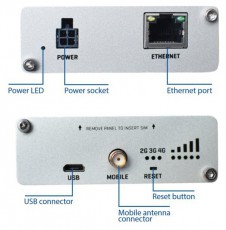 Teltonika TRB140 1xGbE LAN 1xminiSIM 4G/LTE CAT4 Gigabit ipari Ethernet IoT gateway Iroda &eacute;s sz&aacute;m&iacute;t&aacute;stechnika - Egy&eacute;b sz&aacute;m&iacute;t&aacute;stechnikai term&eacute;k - 437267