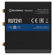Teltonika RUT241010000 1x10/100Mbps LAN 1xminiSIM 4G/LTE CAT4 Vezet&eacute;k n&eacute;lk&uuml;li ipari router Iroda &eacute;s sz&aacute;m&iacute;t&aacute;stechnika - H&aacute;l&oacute;zat - Router - 455414