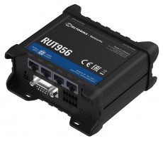 Teltonika RUT956100000 3x10/100Mbps LAN 2xminiSIM 4G/LTE CAT4 Vezet&eacute;k n&eacute;lk&uuml;li ipari router Iroda &eacute;s sz&aacute;m&iacute;t&aacute;stechnika - H&aacute;l&oacute;zat - Router - 455412