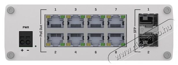 Teltonika TSW200000010 8x GbE PoE LAN 2x SFP port nem menedzselhető PoE+ switch Iroda &eacute;s sz&aacute;m&iacute;t&aacute;stechnika - H&aacute;l&oacute;zat - Switch - 455553