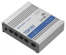 Teltonika TSW101 5x GbE PoE LAN nem menedzselhető PoE+ switch Iroda &eacute;s sz&aacute;m&iacute;t&aacute;stechnika - H&aacute;l&oacute;zat - Switch - 457382
