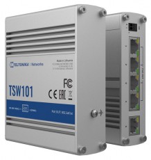 Teltonika TSW101 5x GbE PoE LAN nem menedzselhető PoE+ switch Iroda &eacute;s sz&aacute;m&iacute;t&aacute;stechnika - H&aacute;l&oacute;zat - Switch - 457382