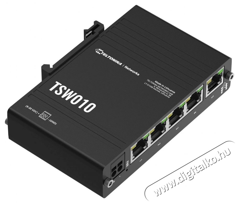Teltonika TSW010 Switch c&eacute;ges haszn&aacute;latra Iroda &eacute;s sz&aacute;m&iacute;t&aacute;stechnika - H&aacute;l&oacute;zat - Switch - 532708