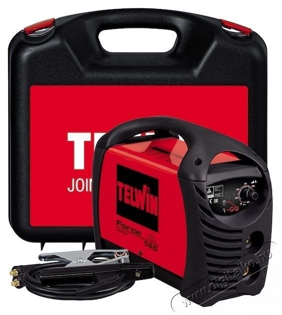 Telwin Force 145 Hegesztő inverter, 130 A, 230 V, 1,6-3,2 mm elektr&oacute;da, IP21, 4,5 kg, tartoz&eacute;kokkal H&aacute;ztart&aacute;s / Otthon / K&uuml;lt&eacute;r - Szersz&aacute;m - Hegesztő - 537451