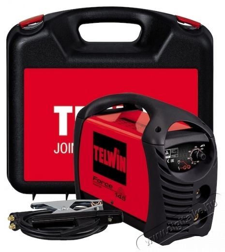 Telwin Force 145 Hegesztő inverter, 130 A, 230 V, 1,6-3,2 mm elektr&oacute;da, IP21, 4,5 kg, tartoz&eacute;kokkal H&aacute;ztart&aacute;s / Otthon / K&uuml;lt&eacute;r - Szersz&aacute;m - Hegesztő - 537451